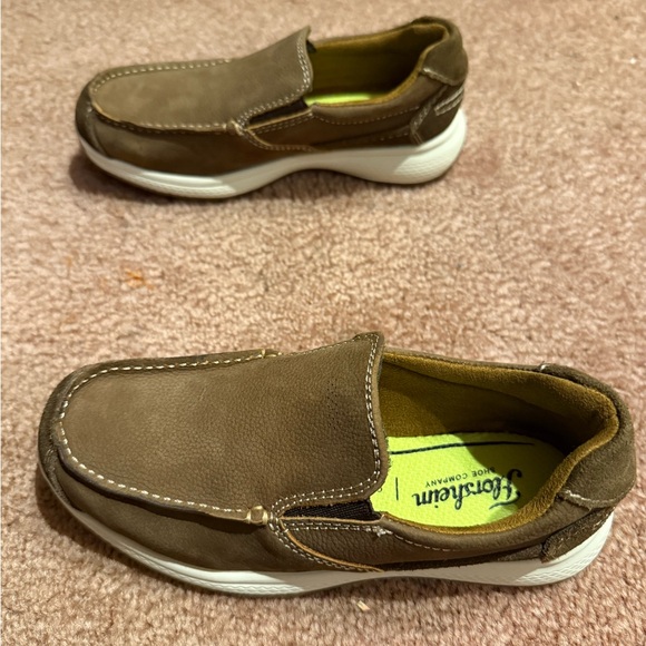 NWOT Florsheim Tan Kids Moccasins - Picture 3 of 6